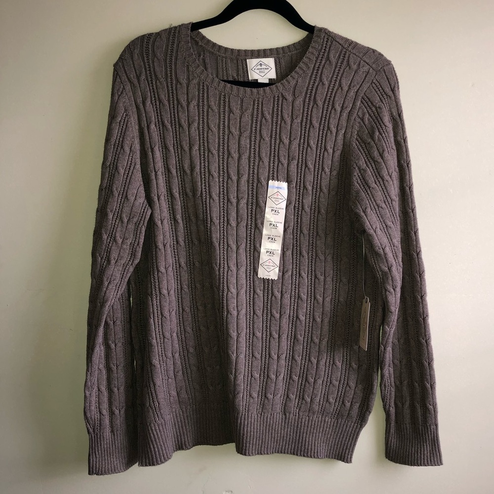 ☀️ NWT brown St. John’s Bay sweater